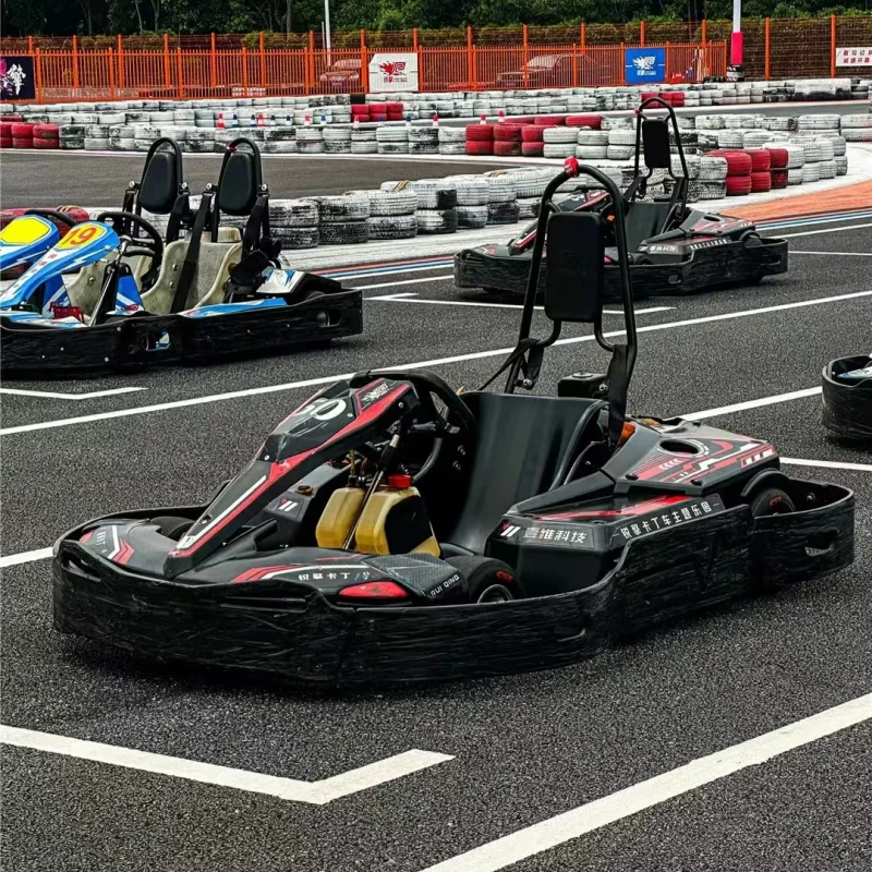 Electric go karts are suitable for adults to purchase. They offer high speed electronic fast go karts