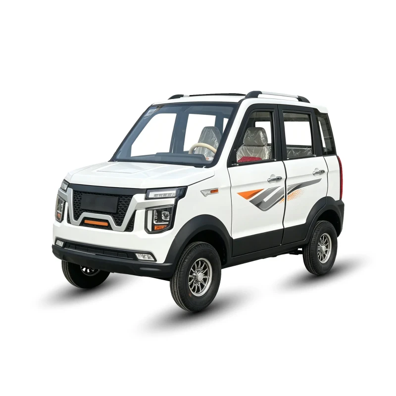 Enclosed Mobility Scooter 4 Wheel 3500W High Power Electric Car 4 Door Electric Car with Comfortable Ride