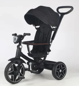 Europe Standard New Design Models Baby Tricycle with Back Rotate Seat Tricycle Baby 4 in 1 Luxury Kids Trike