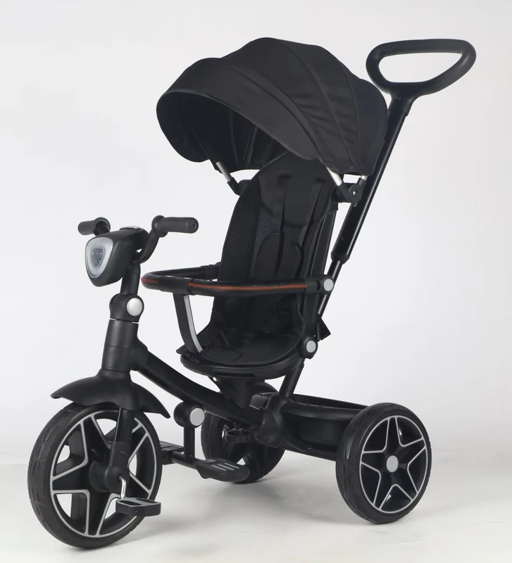 Europe Standard New Design Models Baby Tricycle with Back Rotate Seat Tricycle Baby 4 in 1 Luxury Kids Trike