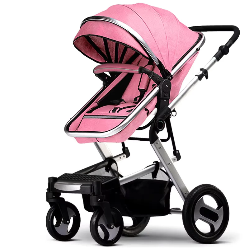 European Baby Stroller luxury Prams 3 in 1 with Car Seat Fashion Baby Trolley