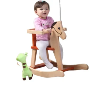 European Children Ride Wooden Rocking Horse ASTM Certification