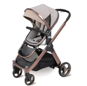 European Height Quality Baby Prams with Plastic Carrycot Luxury Stroller 3 in 1 with Function Height Frame for Baby TS16