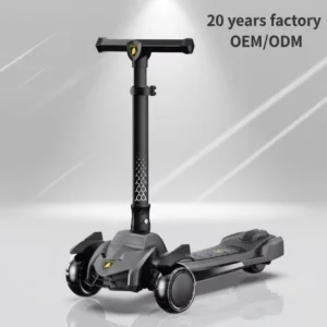 Extra Wide Board Children’s Scooter Adjustable Height Light up 3 Wheels Scooters For Kids Toddlers 3 6 Years Old