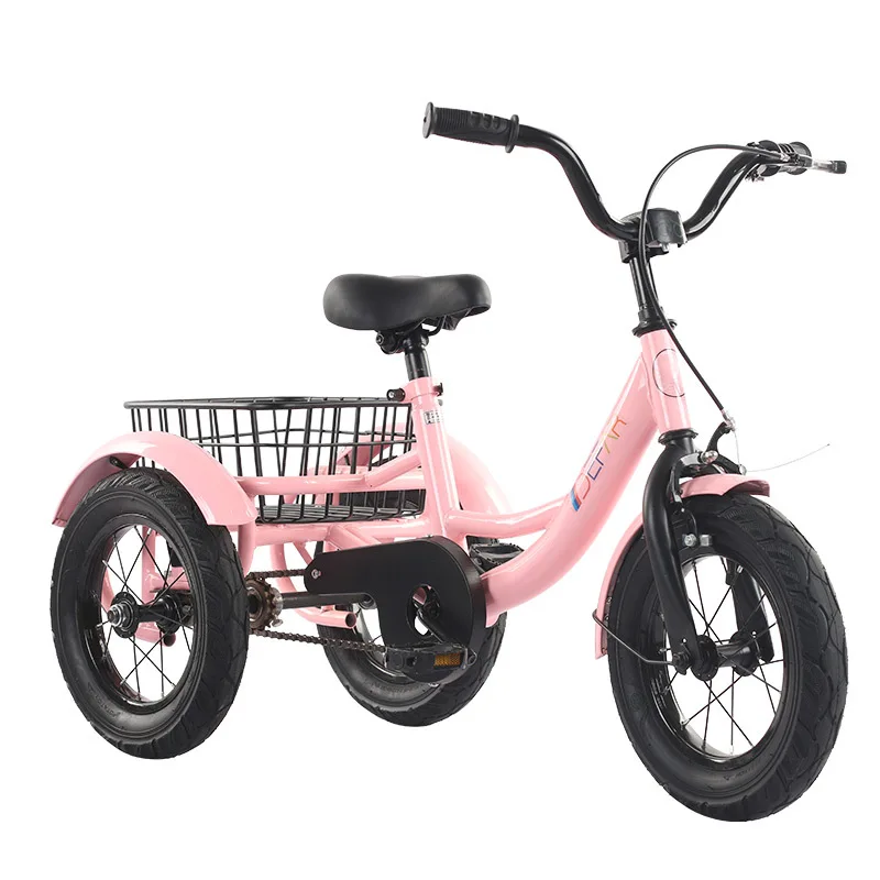 Factory 12 inch Children's Tricycle Suitable for Children Aged 3 5 to Ride a Variety of Colors Children's Riding Toys