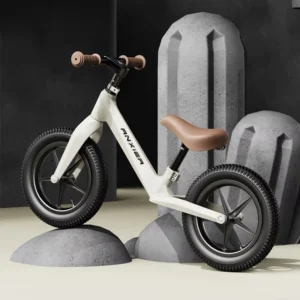 Factory 12Inch Kids Balance Bike Shock-Absorbing Tires Lightweight for Indoor Outdoor Play