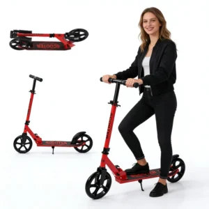 Factory 2 Wheels 200mm PU Wheels Foldable Foot Kick Scooter Adjustable Hight Kids Scooters