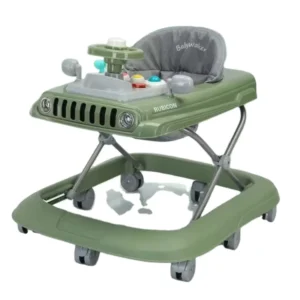 Factory Adjustable Baby Walker Toddler Care Activity Learning Walking Trolley with Foldable Plastic Frame Toys for 0 3 Years
