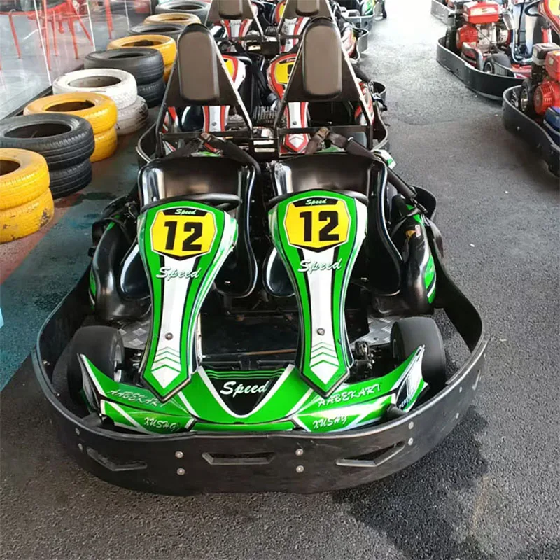 Factory Attractive Racing Go Kart Game Rides Petrol Adult Pedal 50 200CC Ce Approved