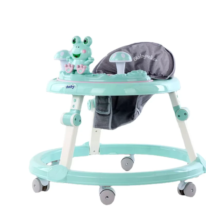 Factory Baby Walker 3 in 1 Musical Cartoon Walking Chair Toy Music Kids Boy Girl Walker With Wheels and Seat