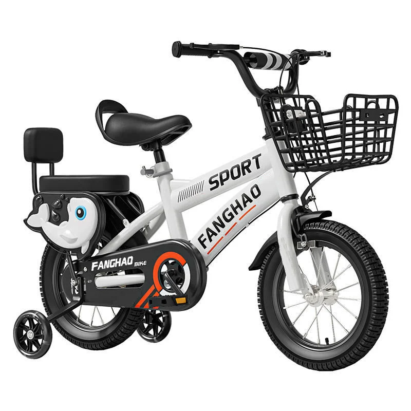 [Factory Direct B2B Only] Sports 16 Inch Single Speed Kids Bike for 4 Years Old with Basket and Rear Seat