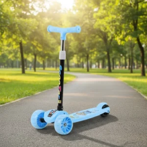Factory Direct Children’s Scooter Export Quantity Scooter Outdoor Riding Adjustable Height Folding Children’s Scooter
