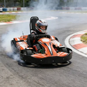 Factory Direct Electric Go Kart Racing Kart for Kids Go Kart Eléctrico 4 Stock Pedal Racing Karting Car