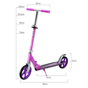 Factory Direct Foldable Two-Wheeled Electric Scooter for Youth & Kids Aged 6-14 for Campus Transportation