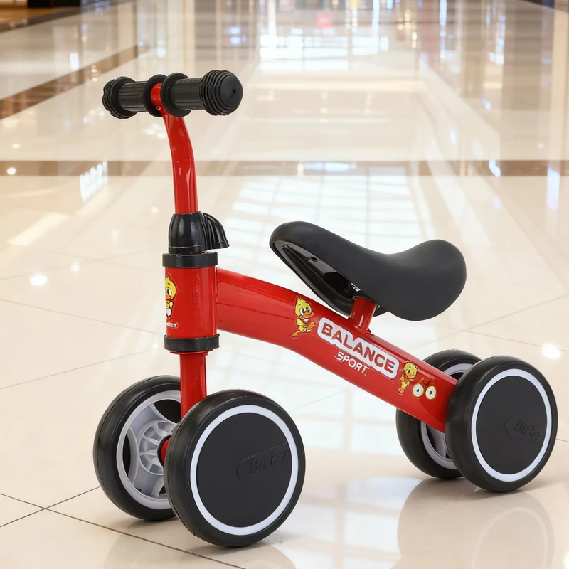 Factory Direct Kids Balance Bike for 2-8 Year Old Boys and Girls 3-Speed 6" Wheels No Brake