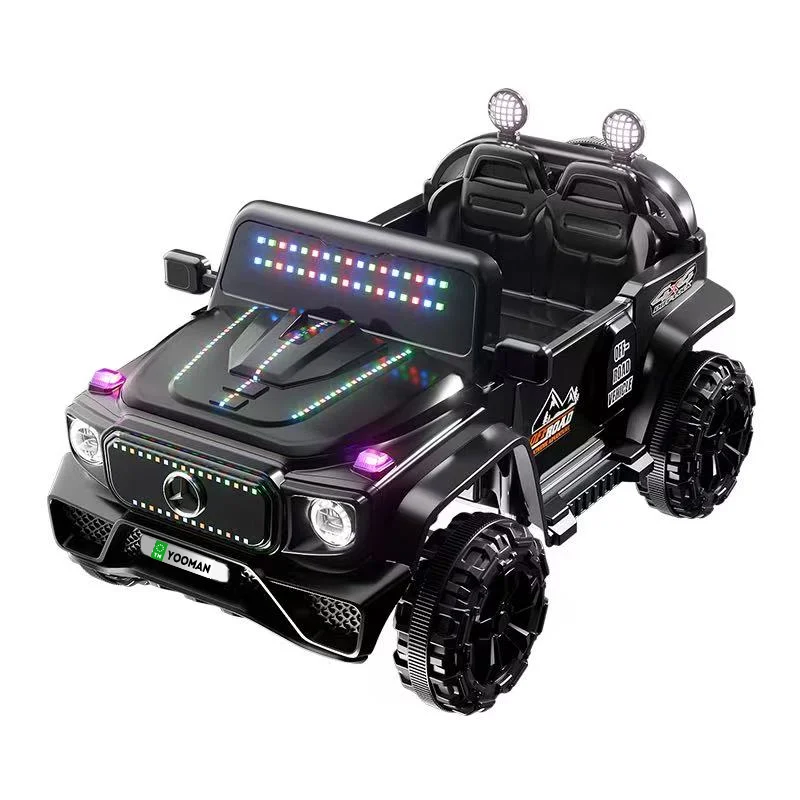 Factory Direct Kids Electric Car 12V Two Seater Ride on Car Truck Off-road Kids Motorized Vehicles