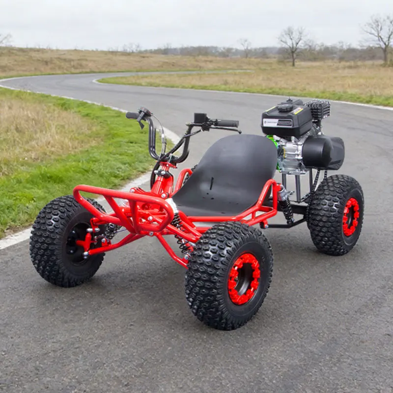 Factory Direct Sale Adult Single Gas Go Kart Off Road Outdoor Leisure Kart Entertainment Vehicle