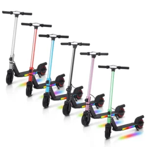 Factory Direct Sale Children Kick Scooter 12KM/H 24V Kids Electric Scooter with New Street Art-Inspired Look