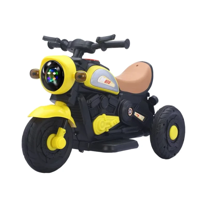 Factory Direct Sale Electric Children's Motorcycle Boys Small Fashionable Music Tricycle Motorbike with Lighting