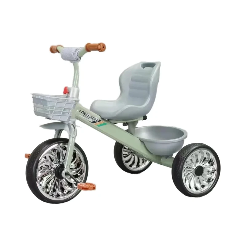 Factory Direct Sale From China BOS-1388 Baby Tricycle Steel Plastic 3 Wheels for 2-4 Year Olds