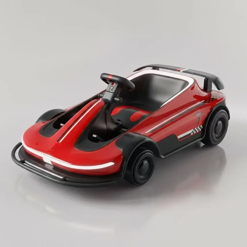 Factory Direct Sale Latest Style Cool Drift Go Kart for Kids 2 4 Years Battery Powered Plastic Ride On Car