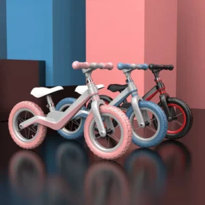 Factory Direct Sales Magnesium Alloy Frame No Pedal Foot to Floor Ride 12” Kids Balance Bike