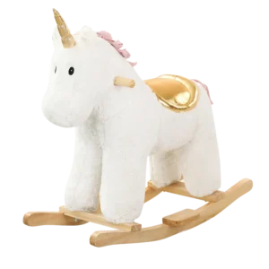 Factory Direct Sales Unicorn Style Animal Plush Rocking Horse