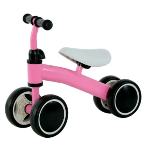 Factory Direct Selling Steel Kids Tricycle No Pedal with 4 Wheels for 13 18M