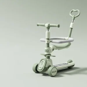 Factory Direct Supply 5 in 1 Kids Kick Scooter 3 PU Led Wheel Kick Scooter for Kids Widen Pedal Kids Scooter