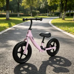Factory Direct Supply High Carbon Steel Kids Balance Bike EVA Foam Wheels Toddler Training Bike