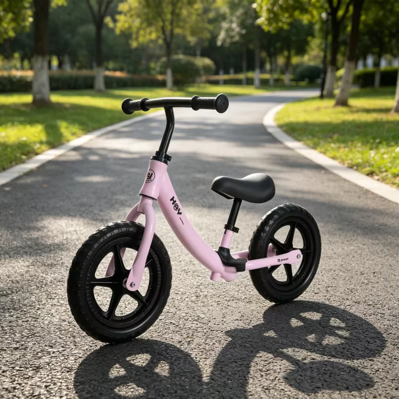 Factory Direct Supply High Carbon Steel Kids Balance Bike EVA Foam Wheels Toddler Training Bike