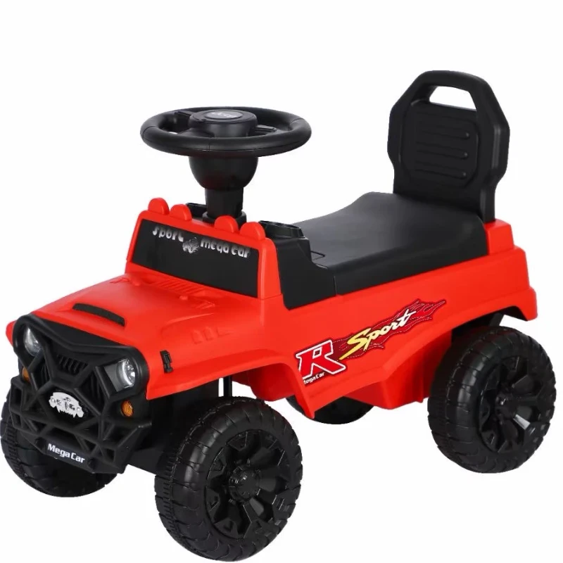 Factory Direct Supply Plastic Kids Slide Car Baby Twist Push Car With Music Light for Children