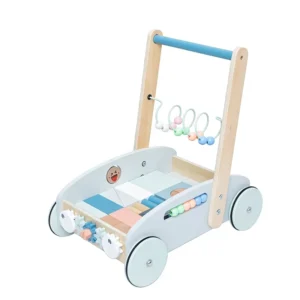 Factory Direct-sale Children’s Wooden Multi-functional Baby Walker Pushcart Educational Toy