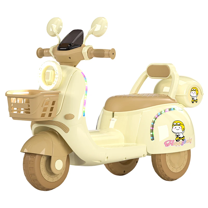 Factory Equipped Cool 6.45 Battery Ride on Cars for Kids Safe and Load Bearing with Music and Early Education Features
