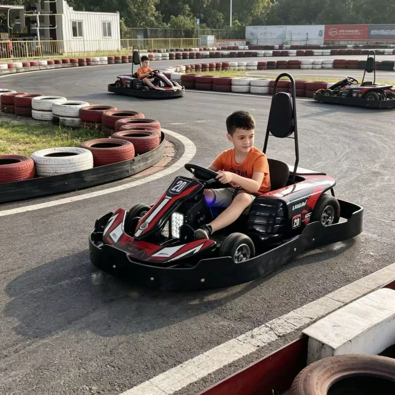Factory Good Quality High Speed Outdoor Chain Drive Adult Kids Racing Go Kart