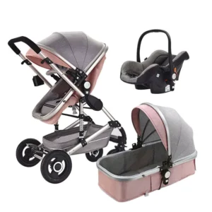 Factory High Quality Good Quality 3 in 1 Luxury Baby Stroller with Car Seat