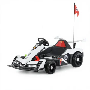 Factory Hot Selling Outdoor Indoor Electric Karting Car 24V Racing Go Kart for Children Kids Boys Girls Use Outdoor Cycling