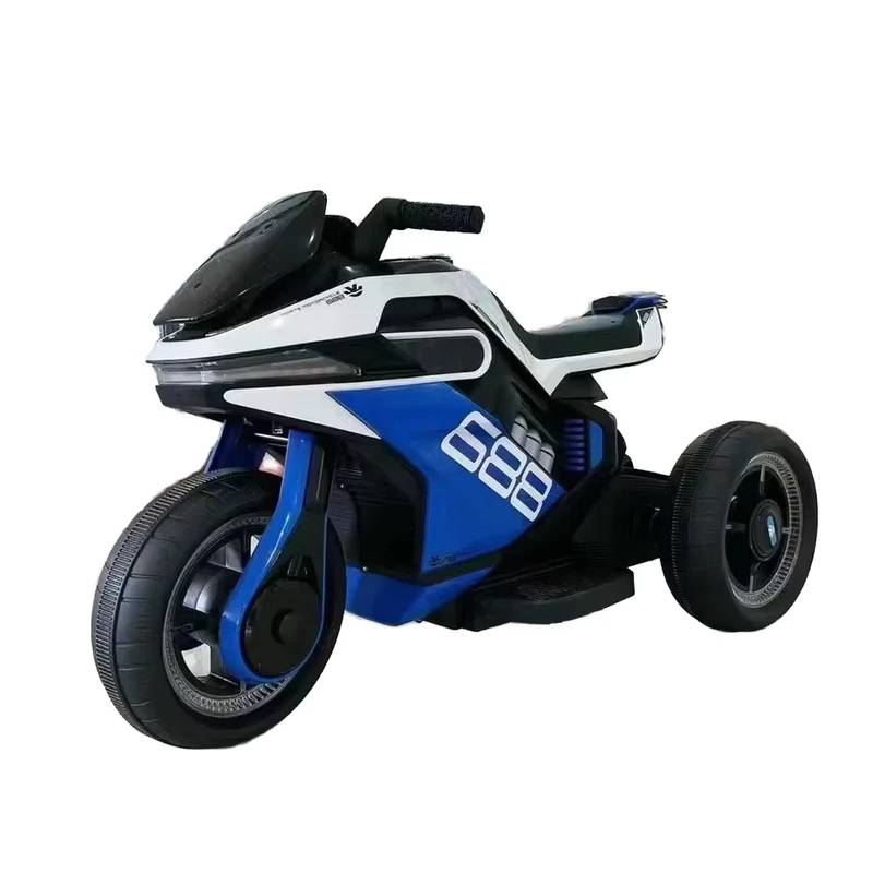 Factory Kids 12V Battery powered Rechargeable Motorbike Toy Children's Electric Ride on Motorcycle for 2 10 Years Old