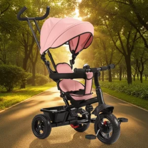 Factory Kids Baby Trike Tricycle with Safety Features 3 Wheels Push Baby Stroller Tricycle