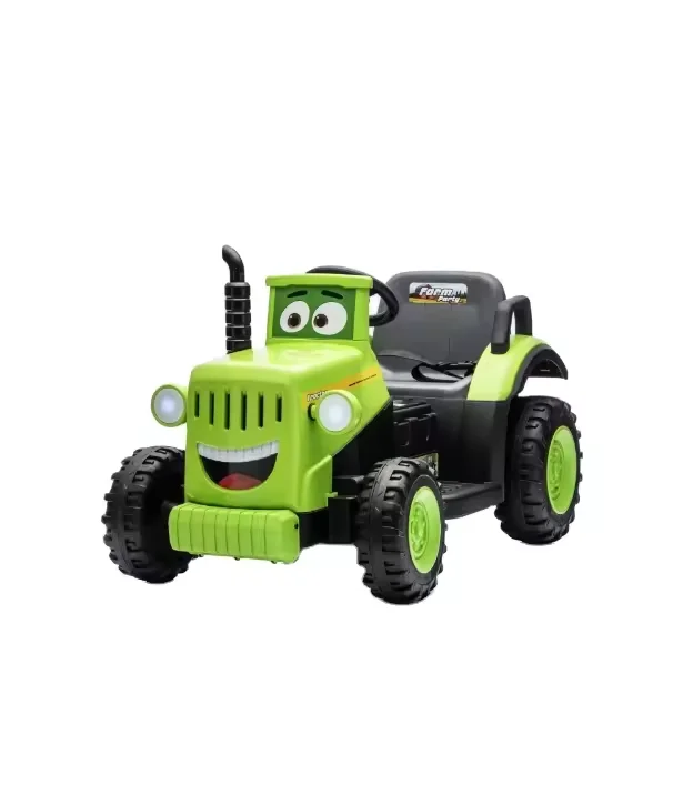 Factory Kids Ride on Toy 4wheels Electric Cartoon Tractor with Remote Control and Mp3 Player Oversized Stroller Design