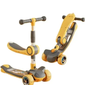 Factory Kids Rider Scooter 3 Wheels for 2-6 Kids Toys for Kids Scooter with Seat Foot Scooters