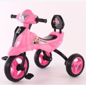 Factory Kids Tricycles Plastic Baby Tricycles with Pushhandle for Children Aged 2 to 4 Years
