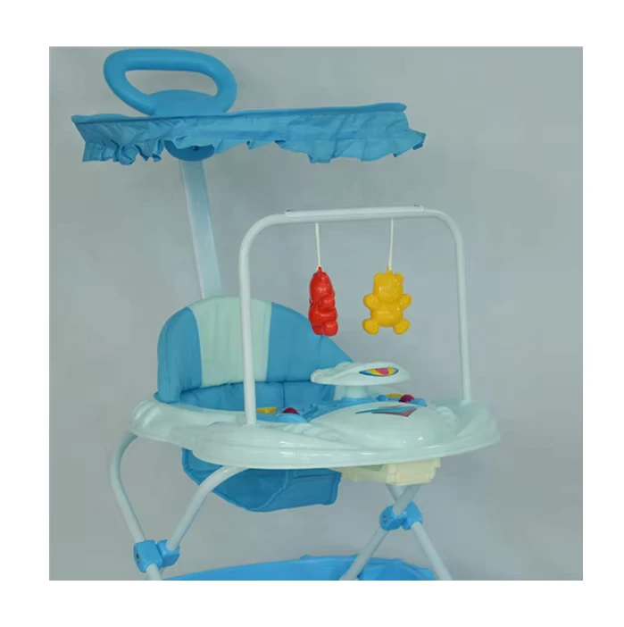 Factory Low Price New Style Portable Plastic Baby Walkers Indoor Outdoor Baby Wheel Walkers With Novel Color