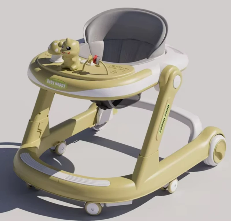 Factory Made Adjustable 3 in 1 Multi Functional Toddler Activity Walker Music Seat Chair for Boys Girls