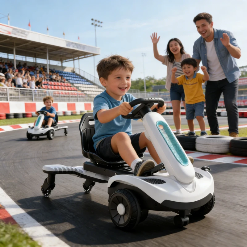 Factory Manufacturer Kids Drift Kart Electric Drift Kart 24V for Big Kids Racing Gift
