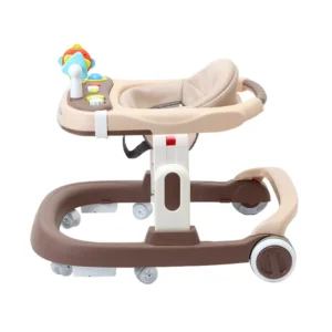 Factory Multifunction Adjustable Musical Foldable Baby Walker with Wheels