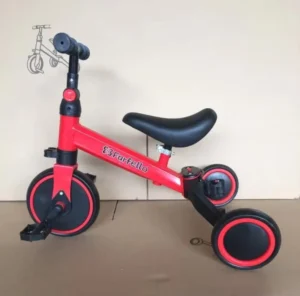 Factory Price 3 in 1 Kids Tricycle Carbon Steel Kids Balance Bike