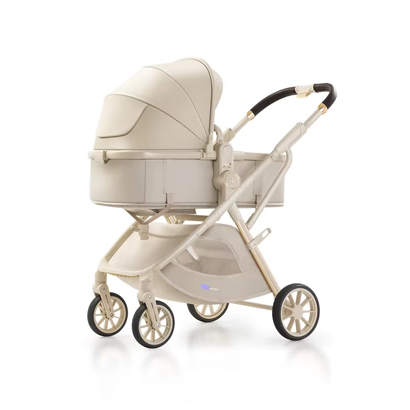Factory Price Aluminum Stock 3 in 1 Baby Buggy Electric Luxury Stroller