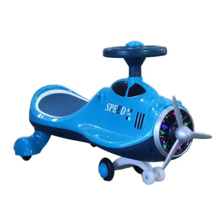 Factory Price Baby Swing Car With Music Children Wiggle Car Scooter High Quality PU Wheel Kids Swing Car