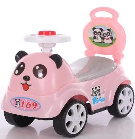 Factory Price Educational Lovely Cartoon Walker Baby Sliding Car Kids Ride on Toy Car